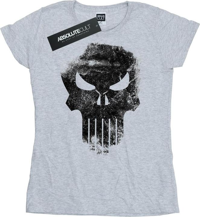 Produktbild The Punisher Distrressed Skull TShirt (XL)
