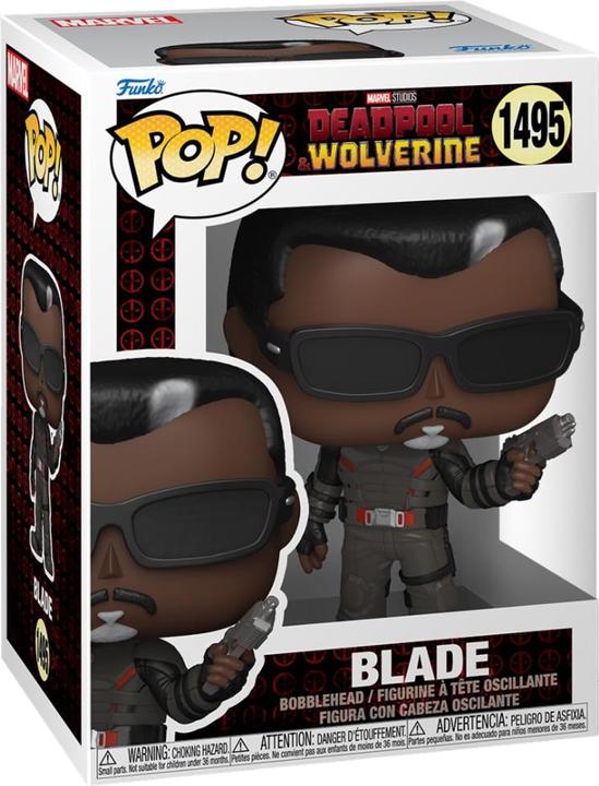 Actual product image Funko Deadpool 3 POP! Marvel Vinyl Figure Blade 9 cm