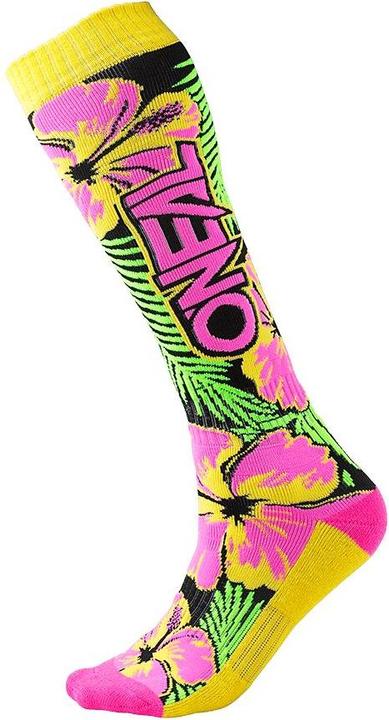 Image du produit O Neal ONEAL PRO MX ISLAND Socken pink-grün-gelb one size (Taille unique)