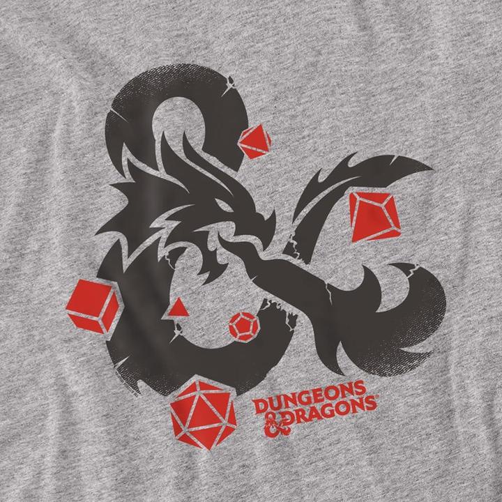 Immagine prodotto Dungeons & Dragons Ampersand Maglietta Dadi Uomo (4XL)