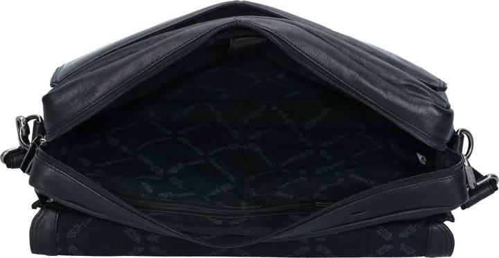 Image du produit Greenland Nature Black Nappa Porte-documents en cuir 40 cm Compartiment pour ordinateur portable