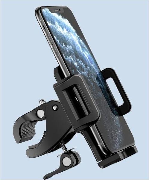 Immagine prodotto Neo Supporto Rock Bike per smartphone in plastica e metallo nero Compatibile con smartphone da 48 mm a