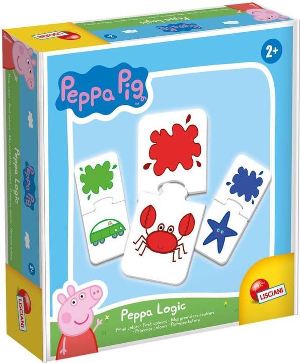 Actual product image Lisciani PEPPA PIG logic games (Italian)