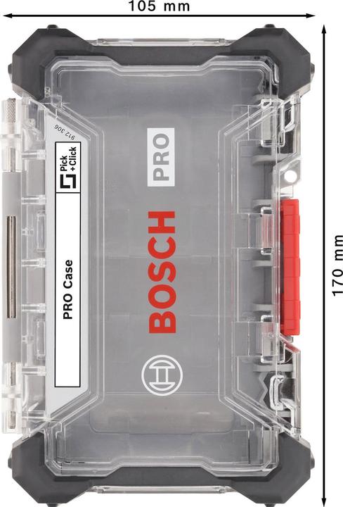 Actual product image Bosch Professional Zubehör PRO Empty Case, medium (1 pieces)