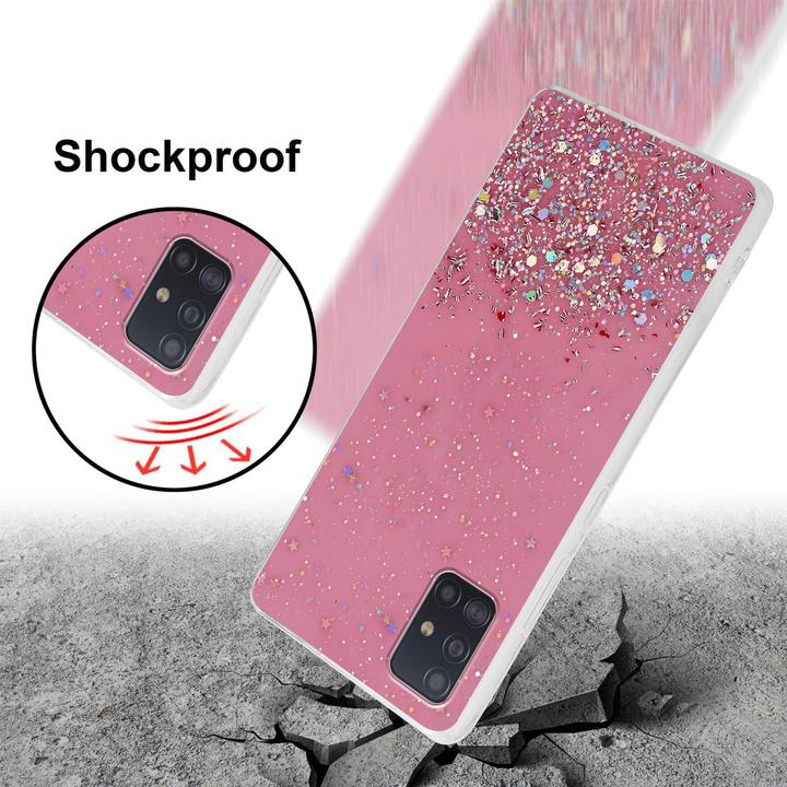 Produktbild Cadorabo TPU Cover funkelnder Glitter (Samsung Galaxy M40s)