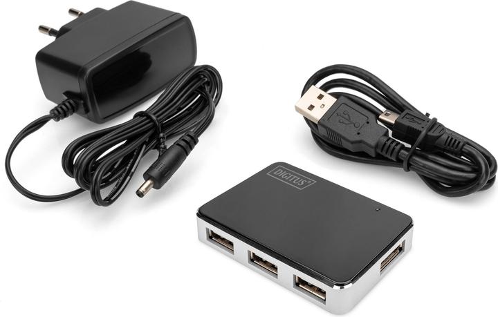 Produktbild Digitus USB 2.0 Hub (USB-A, 4 Ports)