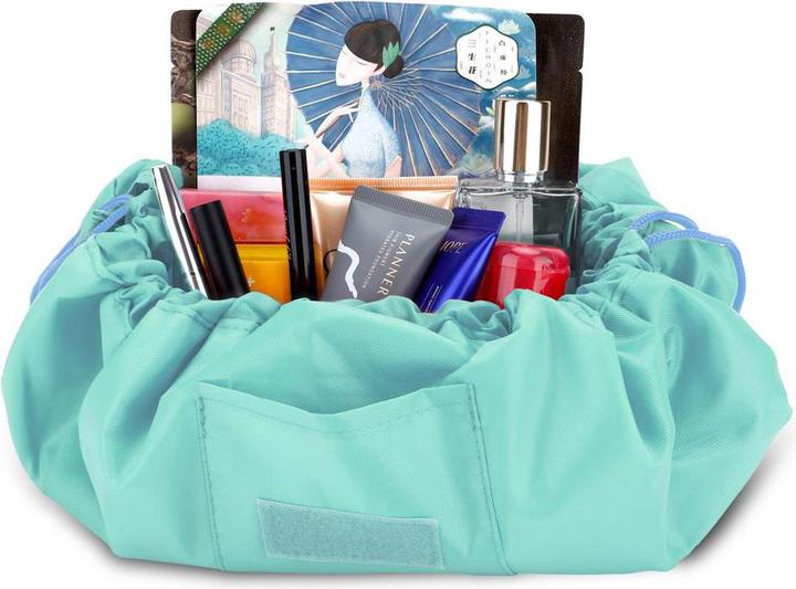 Immagine prodotto Intirilife Borsa per cosmetici in azzurro cielo