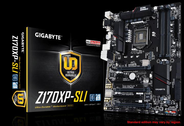 Gigabyte Z170xp-Sli (LGA 1151, Intel Z170, ATX)