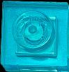 Actual product image LEGO 1x1 tiles transparent Light Blue - Classic, Basic, City - Trans Light Blue Tile 3024 NEW! Lot (3024)