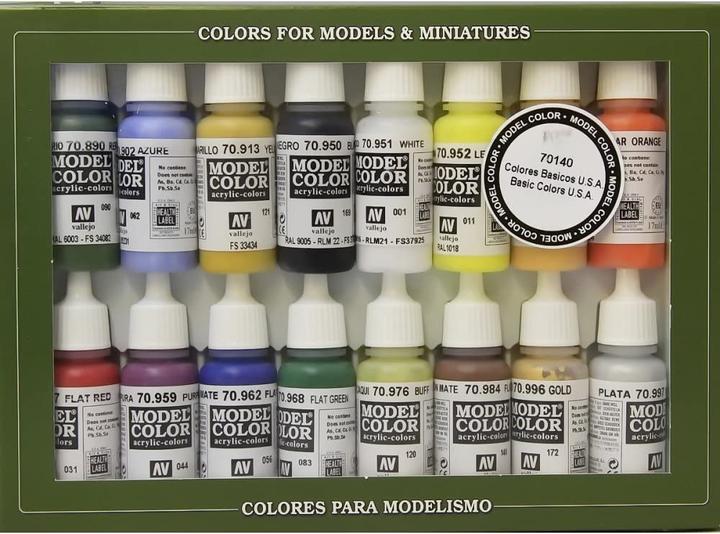 Image du produit Vallejo Set de couleurs 16x17ml