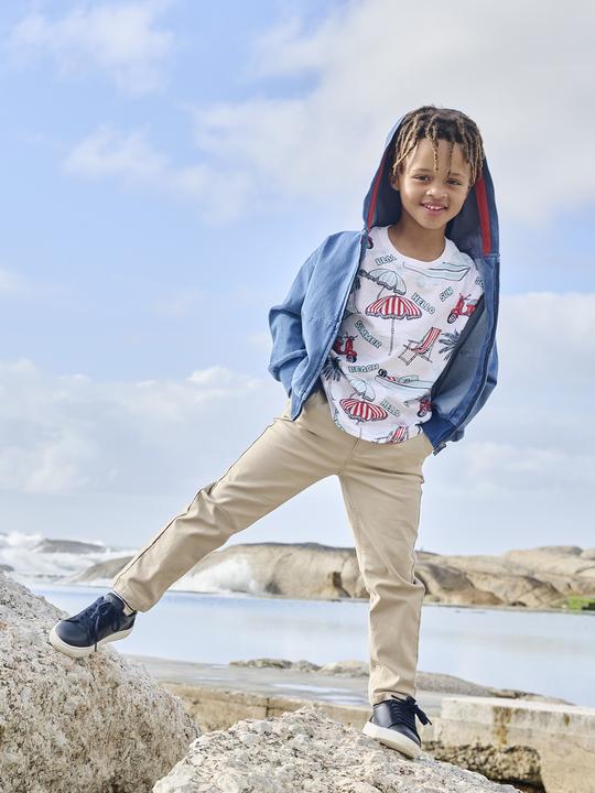 Produktbild Vertbaudet Kinder Sweatjacke mit Reissverschluss und Taschen (128)