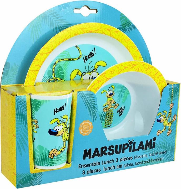 Immagine prodotto Jemini set di stoviglie per bambini marsupilami assiette, bol, verre