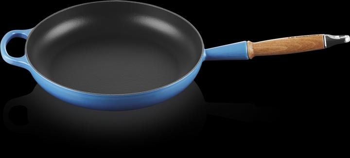 Actual product image Le Creuset Frying Pan Sig 28cm Azure (28 cm, Frying pan, Cast iron, Enamel)