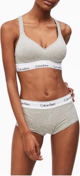 Produktbild Calvin Klein Bustier "Modern Cotton Lift" Grau (L)