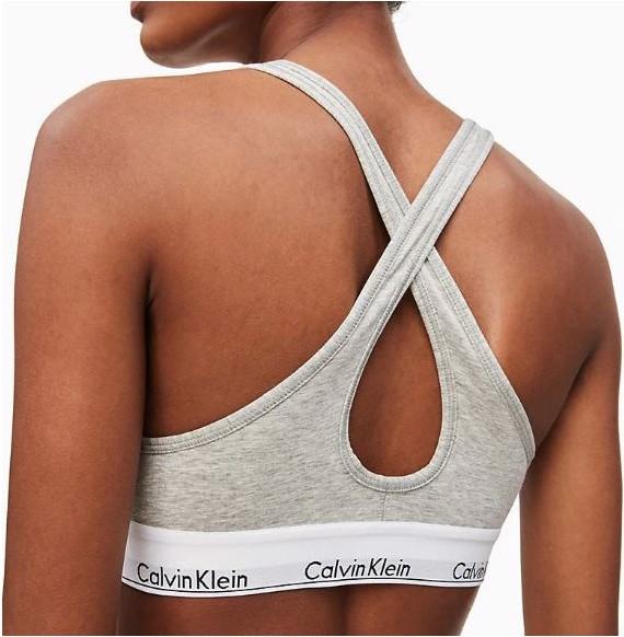 Produktbild Calvin Klein Bustier "Modern Cotton Lift" Grau (L)