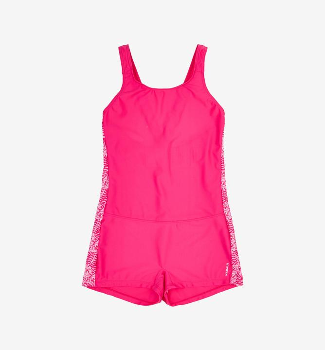 Nabaiji Badeanzug Shorty Mädchen - 100 Vega Ataa pink