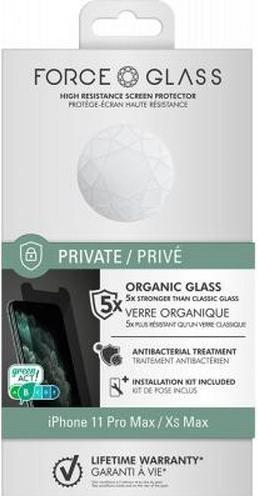 Immagine prodotto Bigben Connected Protezione dello schermo in vetro privacy (1 Pezzo/i, Apple iPhone 11 Pro Max, Apple iPhone XS Max)