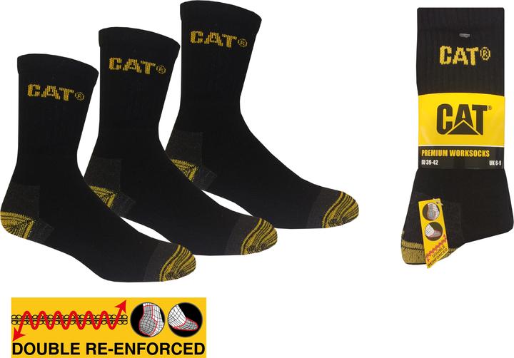 Cat Premium Work (3er Pack, 39 - 42)