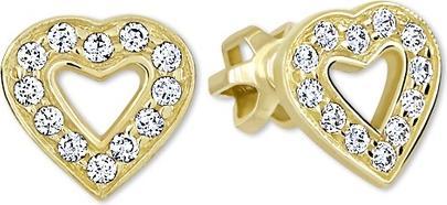 Immagine prodotto Brilio Orecchini a cuore in oro con cristalli 239 001 00207