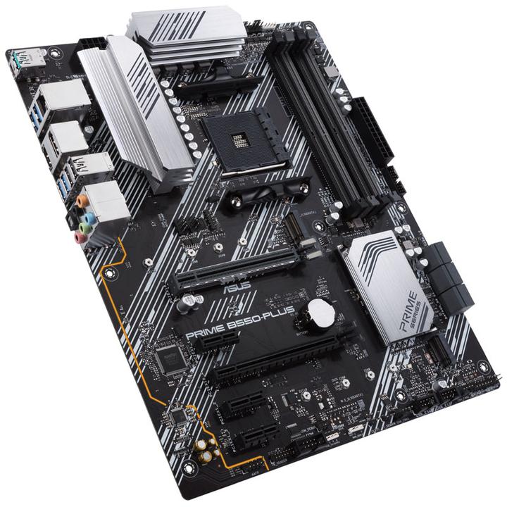Actual product image ASUS PRIME B550-PLUS (AM4, AMD B550, ATX)