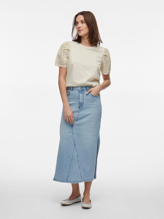 Actual product image Vila Rundhals Oberteil mit kurzen Ärmeln (XS)
