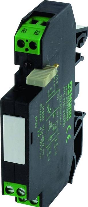 Actual product image Murr Elektronik RMMDA 11/24 Output relay IN: 24 VDC - OUT: 250 VAC/DC 8A 1 NO contact - 12 mm screw terminal