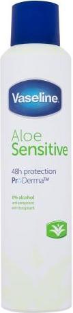 Actual product image Vaseline Aloe Sensitive Anti Perspirant Deodorant 250ml (Spray, 250 ml)