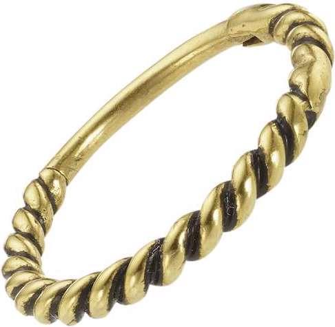 Bijouteria Ohrpiercing (Chirurgenstahl 316L, PVD Beschichtung (goldfarbig))