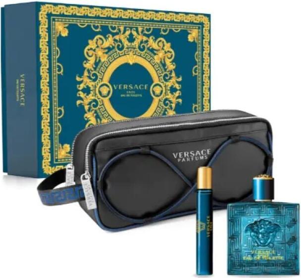 Produktbild Versace Eros Christmas 2023 Eau de Toilette 100 / Eau de Toilette 10 (Parfum set)