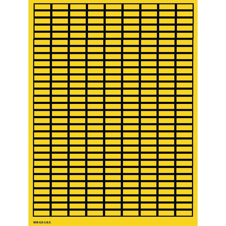 Image du produit Brady Blank Write-On Labels sur