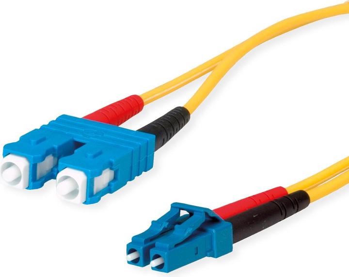 Image du produit Telegärtner Câble fibre optiqueDuplexSC mâle / LC mâle9/125 µSinglemode OS25 m (U/FTP, CAT7, 5 m)