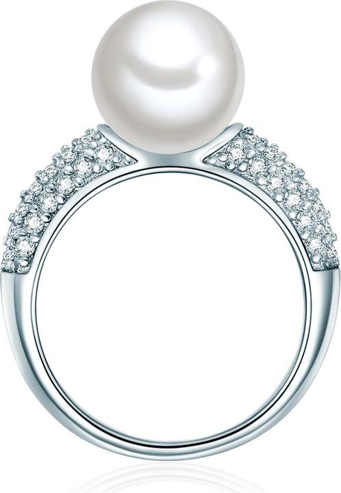 Image du produit Lulu & Jane Femme laiton zirconium perle de culture argent - 29447 (52)