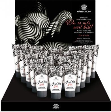 Alessandro Hand Cream Just for you Display (540 ml)