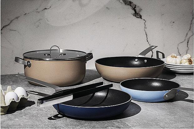 Immagine prodotto Alessi Set di pentole TAMA (Padella per friggere, Alluminio)