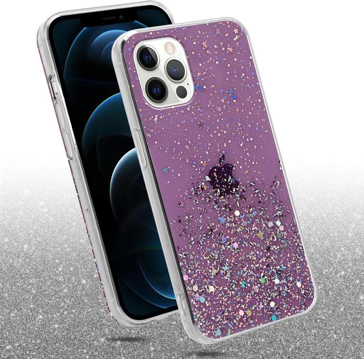 Produktbild Cadorabo TPU Cover funkelnder Glitter (Apple iPhone 12 Pro Max)