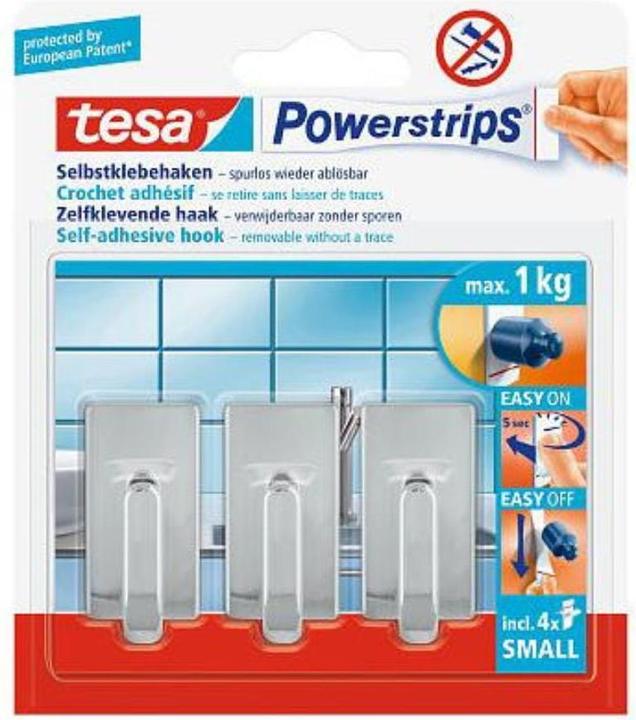 Actual product image tesa Powerstrips Hook small Classic