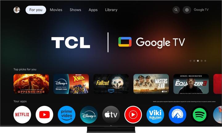 Actual product image TCL 85C7K (85", Mini-LED, 4K, 2025)