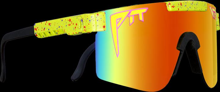 Actual product image Pit Viper The 1993 Polarized Double Wide (Yellow, Yellow)