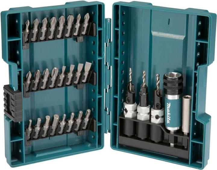 Immagine prodotto Makita D-73477 (Croce Pozidriv PZ M0, Croce Pozidriv PZ M1, Croce Pozidriv PZ M2, Croce Pozidriv PZ M3, Croce Phillips PH M1, Croce Phillips PH M2, Croce Phillips PH M3, Presa esagonale TX M10, Esagono cavo TX M15, Presa esagonale TX M20, Esagono incassato TX M25, Esagonale M3, Esagonale M4, Esagonale M5)