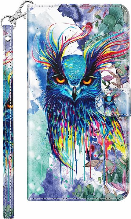 Immagine prodotto PhoneLook Fourre 3D Flip Hibou multicolore (Apple iPhone 15 Pro Max)