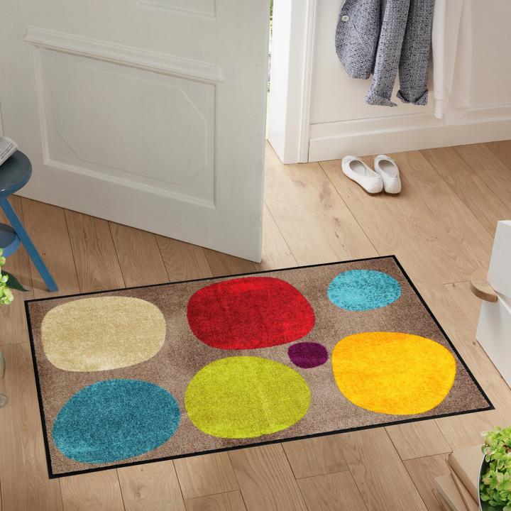 Produktbild Salonloewe Broken Dots Sauberlaufmatte und Badteppich (75 x 120 cm)