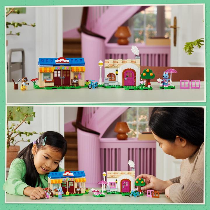 Produktbild LEGO Nooks Laden und Sophies Haus (77050, LEGO Animal Crossing)