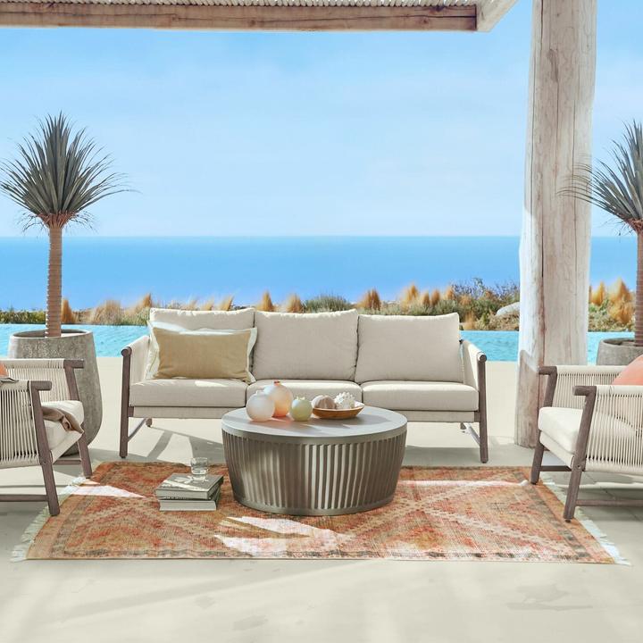 Image du produit Loberon Tapis d'intérieur et d'extérieur Mildura marron (H, 300 cm)