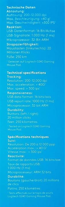 Produktbild Logitech G Pro (Kabelgebunden)