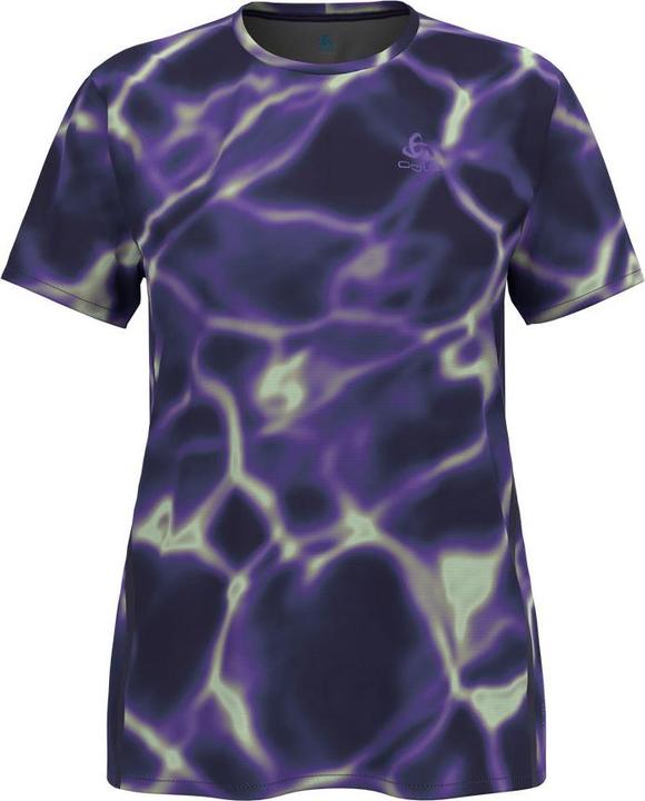 Odlo Zeroweight Chill Tec Print T Shirt Crew Neck