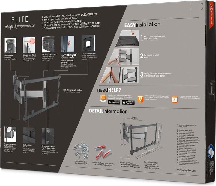 Actual product image Vogels TVM 5645 (Wall, 77", 45 kg)