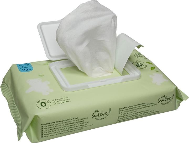 Produktbild Swilet Bio-Feuchttücher (864 Stück)