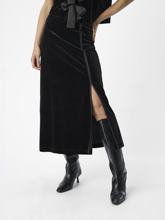 Actual product image Object Velvet maxi skirt (S)