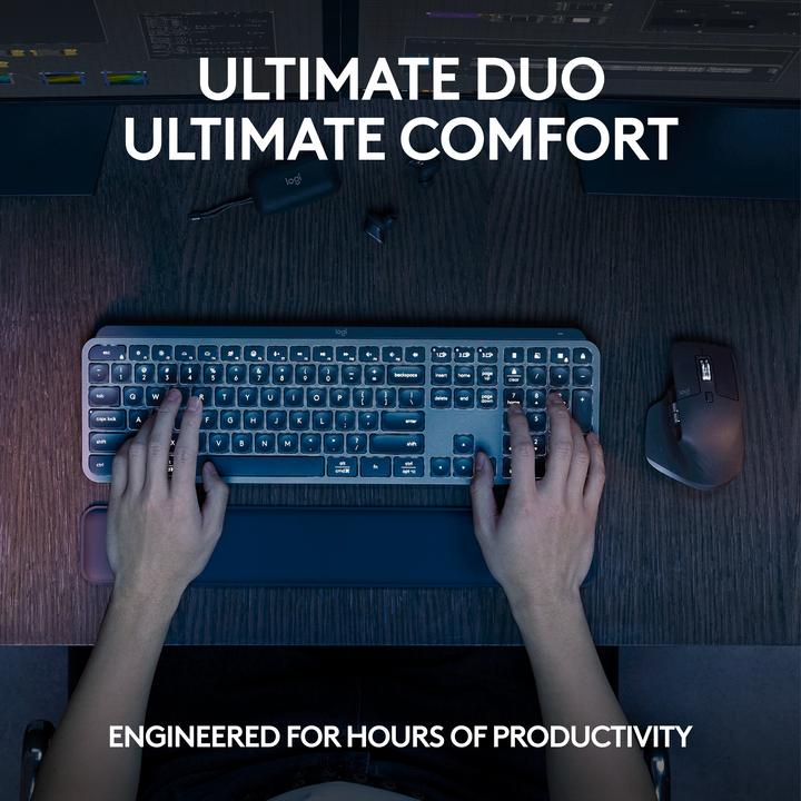 Image du produit Logitech MX Keys S Combo (DE, Sans fil)