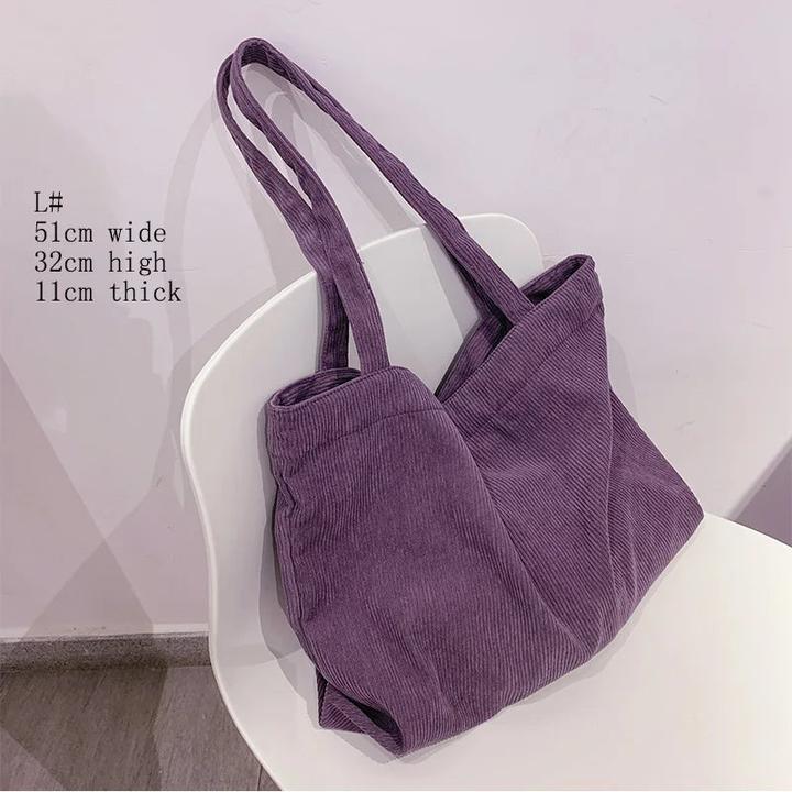 Image du produit Only-Bags.Store Cork Bag Handbags Shoulder Bags Soft Storage Reusable Small and Large